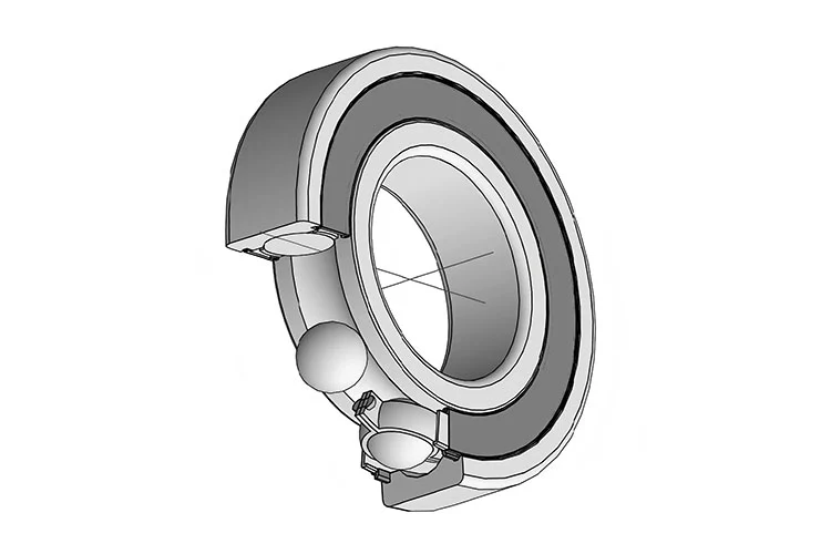 Single Row Deep Groove Ball Bearing