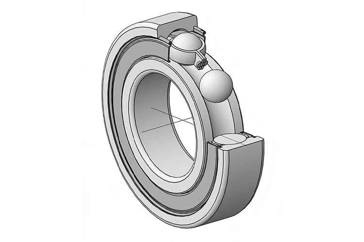 Single Row Deep Groove Ball Bearing